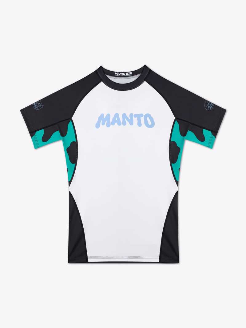 MANTO DOVE RASHGUARD -white